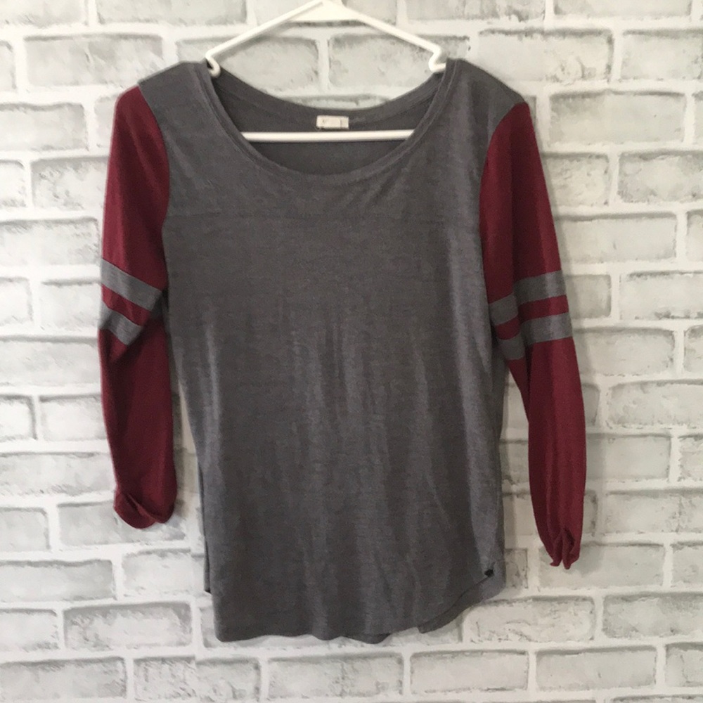 Baseball cut tshirt